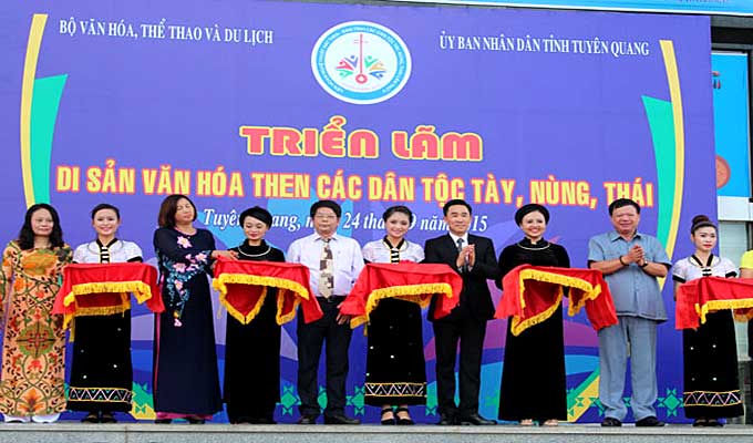 Exhibition on traditional ‘Then’ singing opens in Tuyen Quang