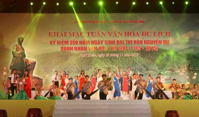 Culture, tourism week honours poet Nguyen Du