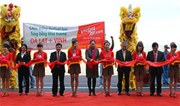VietJetAir launches Vinh-Da Lat route