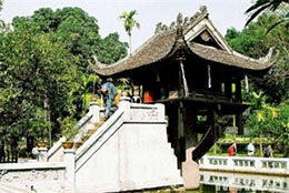 One-Pillar Pagoda to be upgraded