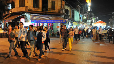 Tháng 12 mở rộng phố đi bộ trong phố cổ Hà Nội