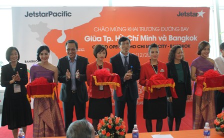 Jetstar Pacific chính thức khai trương đường bay TP. Hồ Chí Minh - Bangkok
