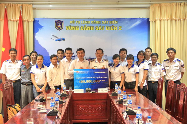 Vietravel ủng hộ 100 triệu đồng cho Cảnh sát biển, Kiểm ngư Việt Nam và ngư dân Quảng Nam