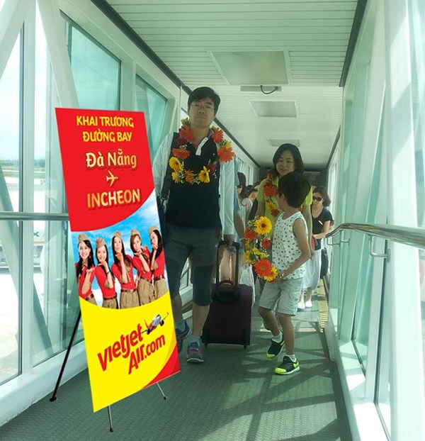 VietJet khai trương đường bay Đà Nẵng – Incheon (Hàn Quốc)