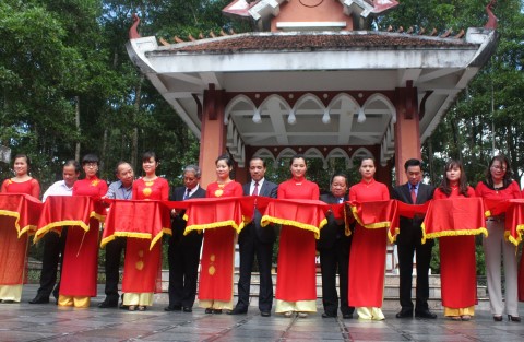 Tuyên Quang khánh thành tôn tạo khu di tích lịch sử quốc gia cách mạng Lào