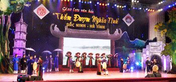 Giao lưu văn hóa nghệ thuật giữa hai tỉnh Bắc Ninh - Hà Tĩnh lần thứ 3 năm 2014