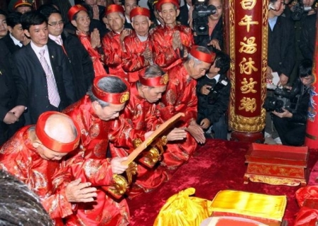 Khai mạc lễ hội khai ấn Đền Trần tại Nam Định 