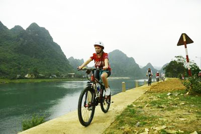 Khám phá Phong Nha - Kẻ Bàng bằng tour xe đạp