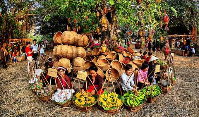 Tái hiện “Chợ quê - nét văn hóa của dân tộc Việt Nam”