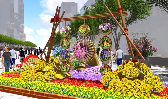 Flower street in HCM City to open next month