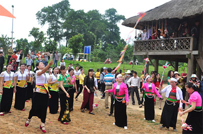 Cultural activities at Culture Tourism Village of Vietnamese Ethnic Groups