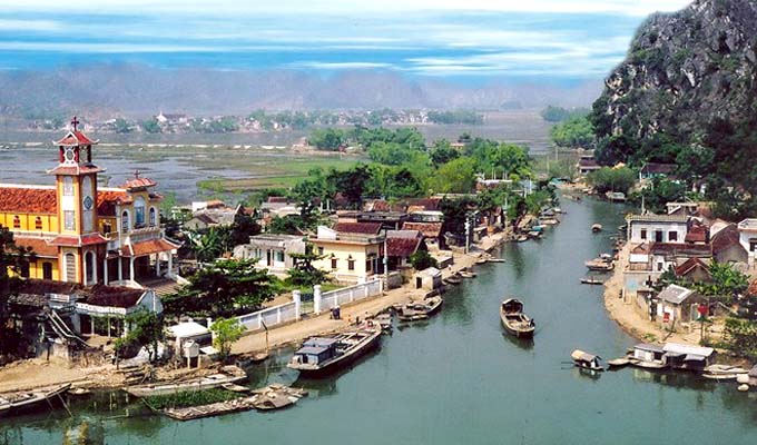 Khu du lịch Kênh Gà - Vân Trình tỉnh Ninh Bình sẽ là điểm đến hấp dẫn