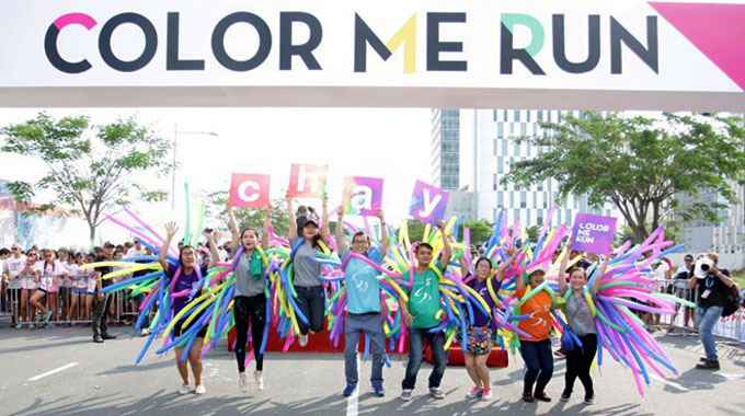 “Colour me run” to take place in Ha Noi