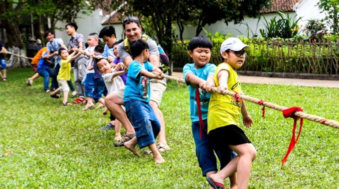 Trải nghiệm trò chơi dân gian các nước Đông Nam Á tại Bảo tàng Dân tộc học Việt Nam