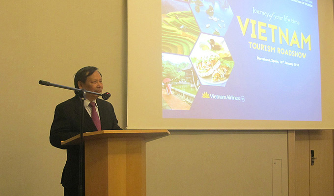 Tổng cục Du lịch tổ chức chương trình giới thiệu du lịch Việt Nam tại Barcelona, Tây Ban Nha