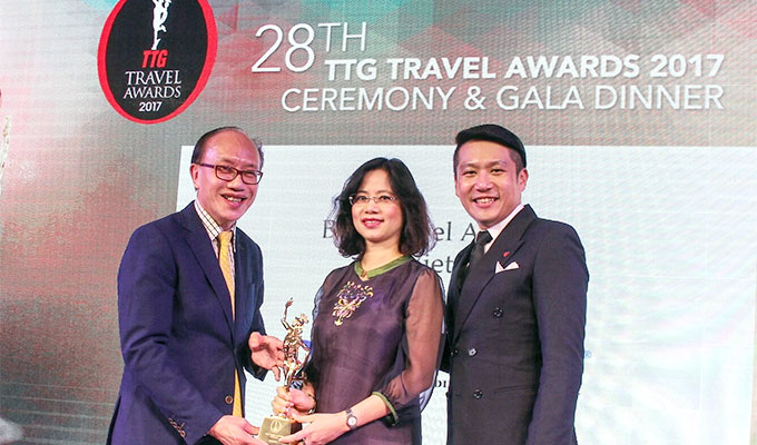 Vietravel named ‘Best Travel Agency’ in Viet Nam