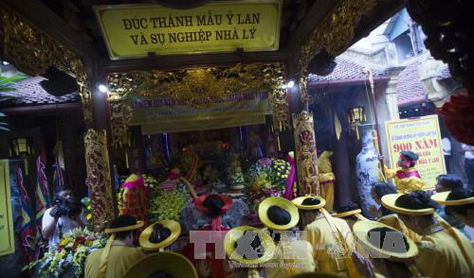 Lễ hội đình Yên Thái kỷ niệm 900 năm ngày viên tịch của Nguyên phi Hoàng Thái hậu Ỷ Lan