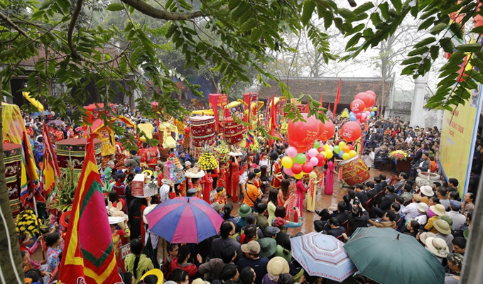 Hưng Yên: Phục dựng điệu múa bồng tại Lễ hội Chử Đồng Tử - Tiên Dung