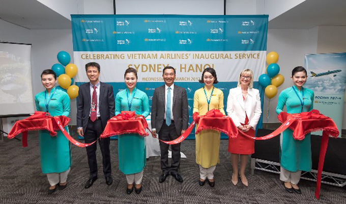 Vietnam Airlines khai trương đường bay thẳng Hà Nội – Sydney
