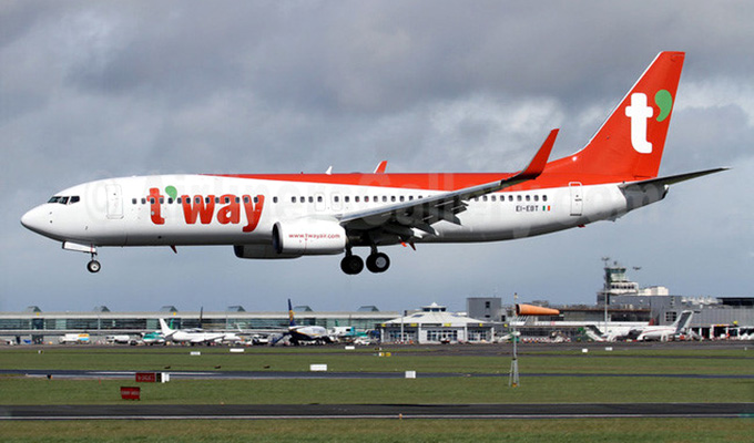 T’way Air sắp khai trương đường bay thẳng Đà Nẵng - Daegu (Hàn Quốc)