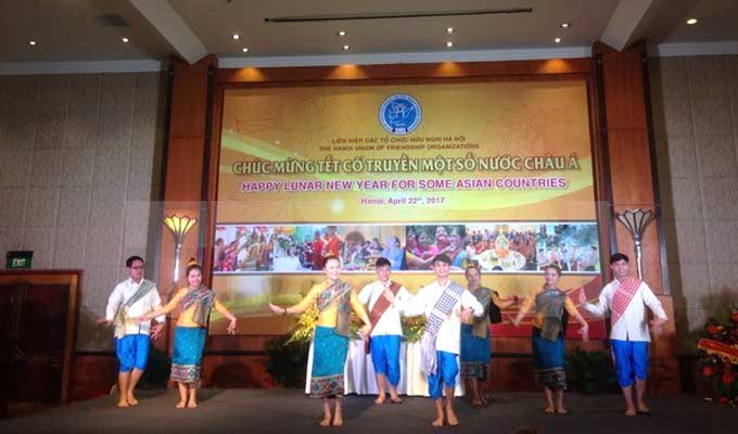 Traditional festivals of Asian countries celebrated in Ha Noi