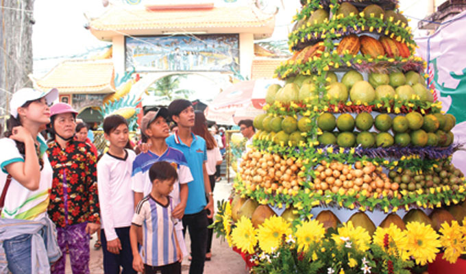 Cần Thơ: Tưng bừng "Ngày hội du lịch vườn trái cây Tân Lộc" năm 2017