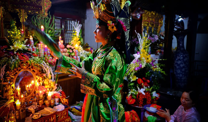 Độc đáo, hấp dẫn Festival thực hành tín ngưỡng thờ Mẫu Thượng Ngàn