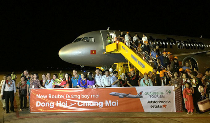 Quảng Bình: đường bay quốc tế chính thức đi vào hoạt động