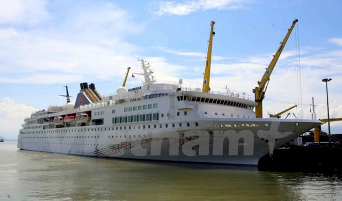 Tàu Chinese Taishan đưa hơn 600 khách quốc tế tham quan Đà Nẵng