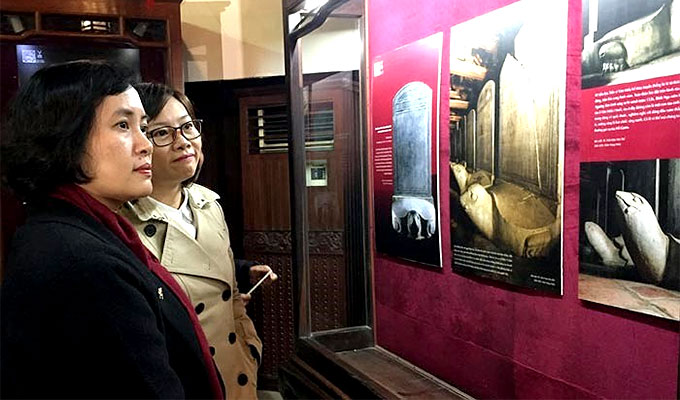 Exhibition highlights beauty of Literature Temple