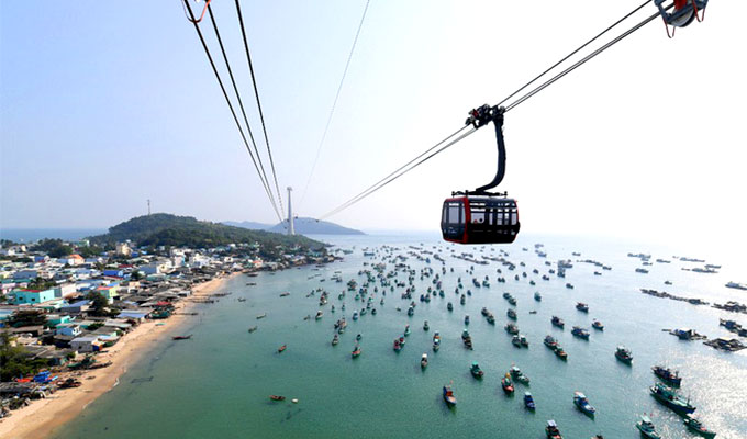 Kien Giang province launches world’s longest cable car route