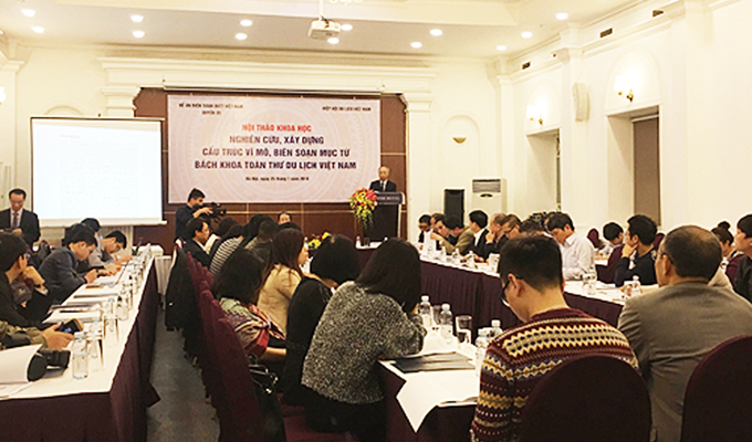 Hội thảo khoa học bàn về xây dựng Bách khoa toàn thư Du lịch Việt Nam