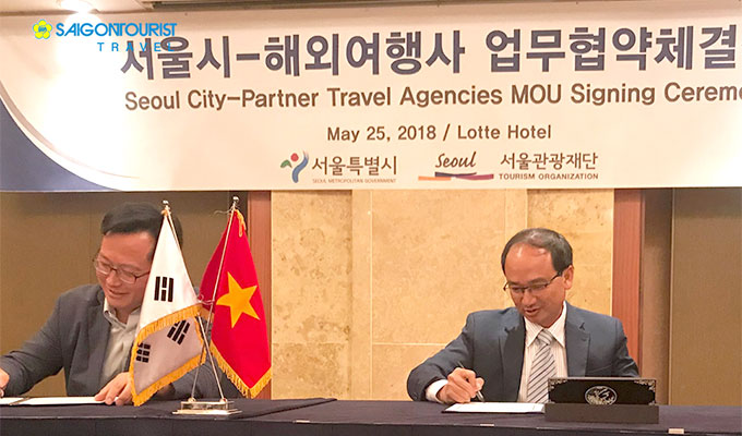 Saigontourist teams up with Seoul authority