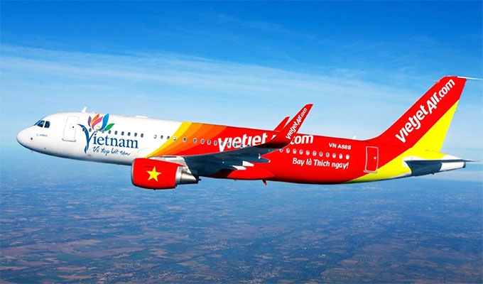 Vietjet offers 400,000 tickets from 0VND on int’l routes