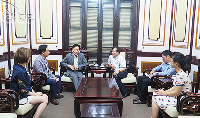 Phó Tổng cục trưởng Hà Văn Siêu tiếp lãnh đạo Văn phòng đại diện Tổng cục Du lịch Hàn Quốc tại Việt Nam