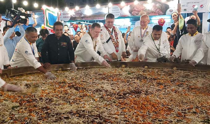  Khoảng 15.000 lượt khách tham dự Lễ hội ẩm thực quốc tế Đà Nẵng 2019