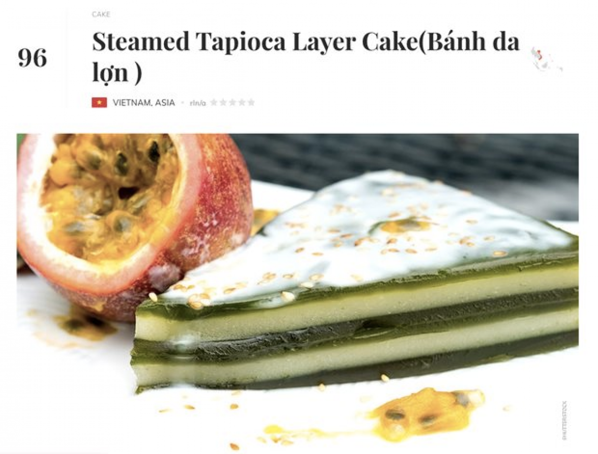 Local cake among world’s top 100 delicious cakes