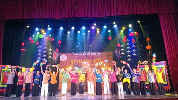 TP Hội An giành giải Nhất Liên hoan hô hát bài chòi tỉnh Quảng Nam