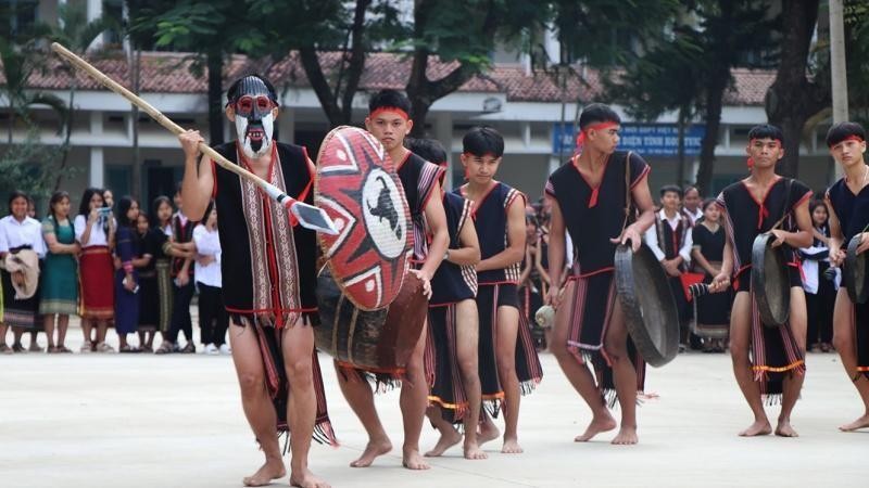 Festival educates Kon Tum students about traditional gong culture
