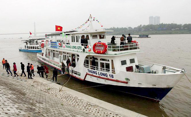 Khởi động nhiều hoạt động du lịch đường sông tại Thủ đô (Hà Nội)