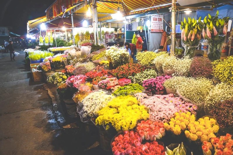 Hà Nội: Chợ hoa lớn nhất miền bắc sẽ thành sản phẩm du lịch đêm