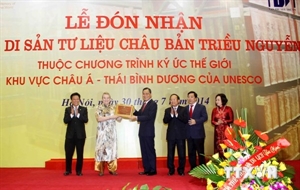 Nguyen dynasty’s documents receive UNESCO certificate