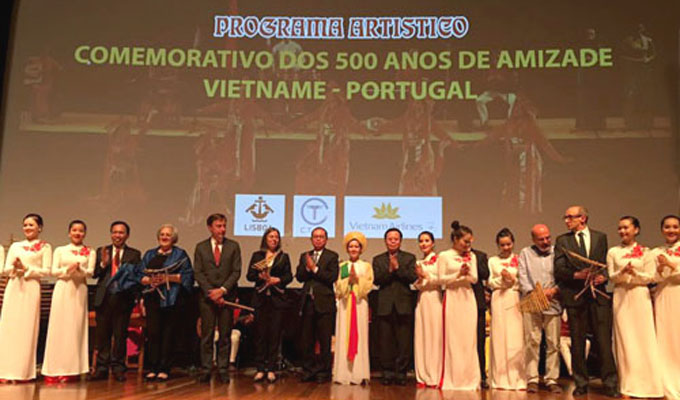 艺术活动庆祝越南与葡萄牙邦交500周年之际