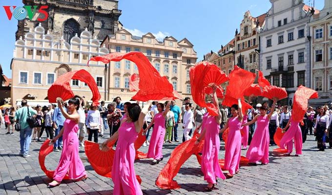 越南参加2017年捷克少数民族文化节