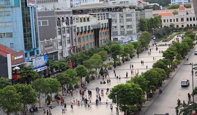 胡志明市将开设多条步行街