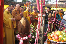 Kingâ€™s attainment of Nirvana commemorated