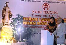 â€œThousand-year Thang Long-Hanoiâ€ website debuts