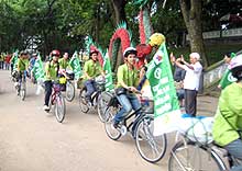 Trans-Vietnam cycling tour for environment launched in Hanoi 