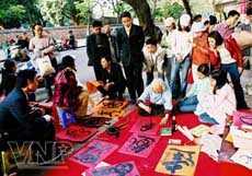 Calligraphy Markets in Spring