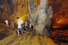 The limestone caverns of Ba Be